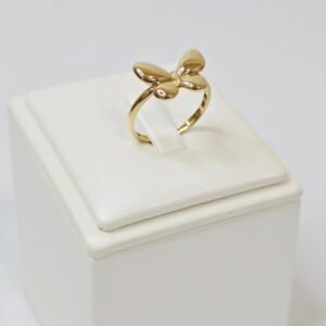 Anillo de Oro Mariposa Elegante